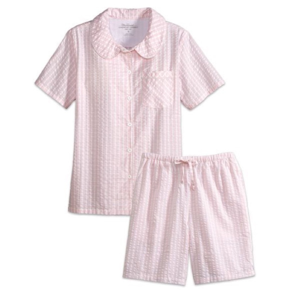 Seersucker Short Pajama Set